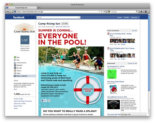 Camp Rising Sun Facebook Page