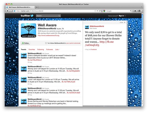 Well Aware (WellAwareWorld) on Twitter