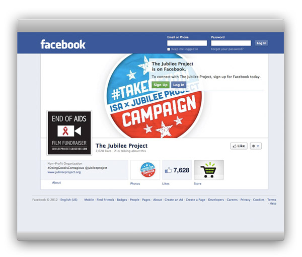 Jubilee Project Facebook Page