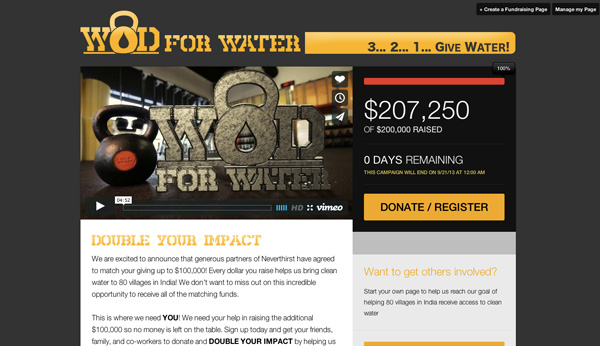 WOD for Water