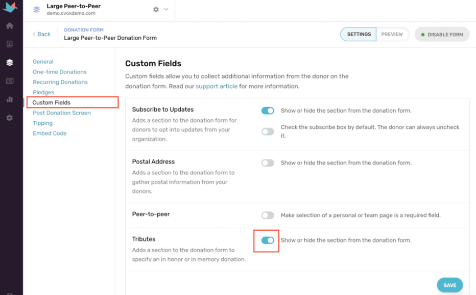 CauseVox campaign backend