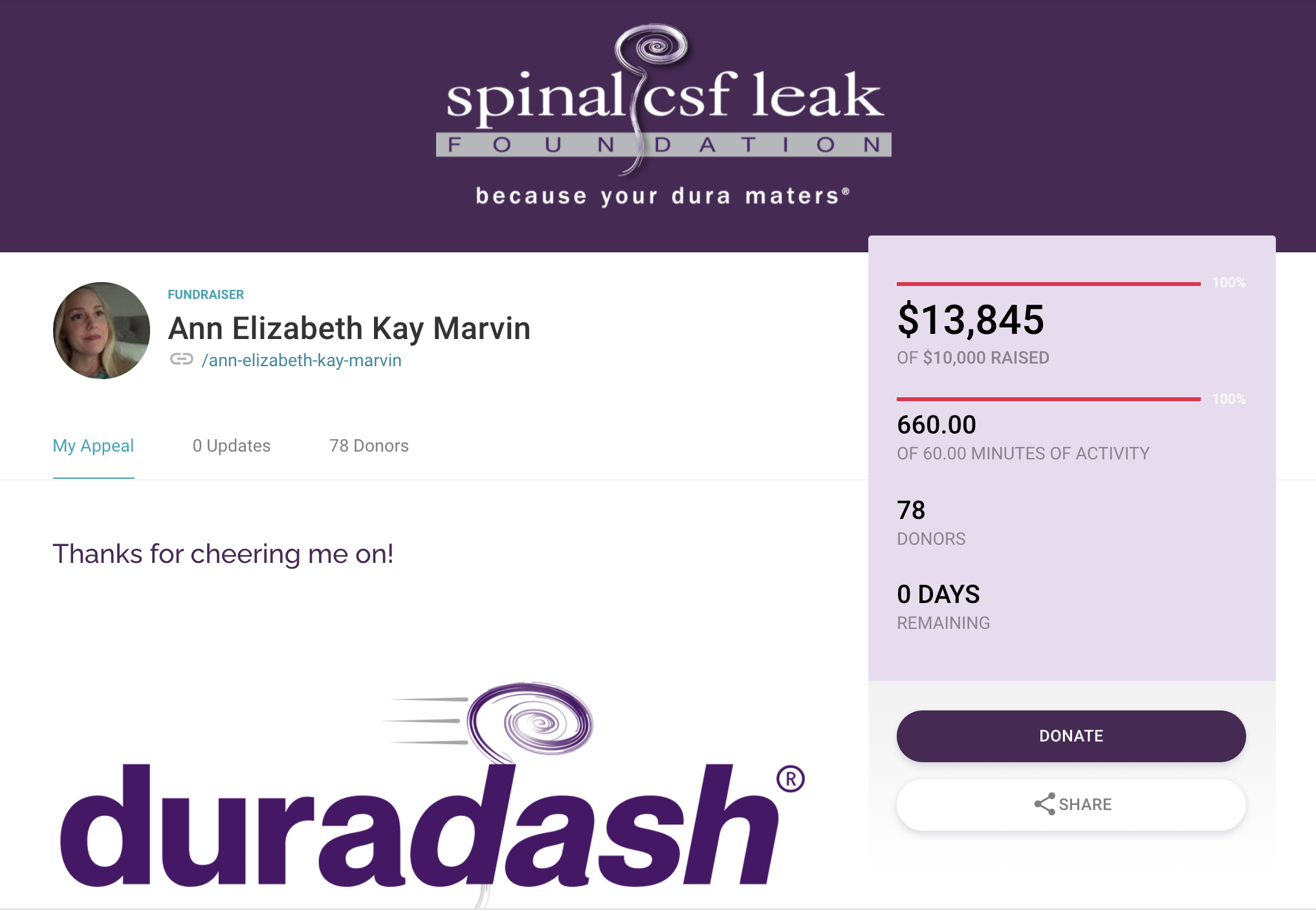 peer-to-peer-fundraiser-duradash-activity-challenge-causevox