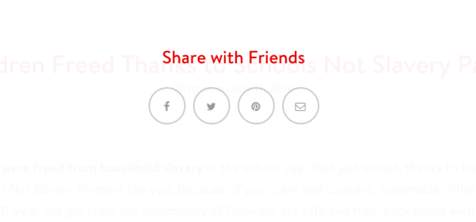 snsshare2 personal story