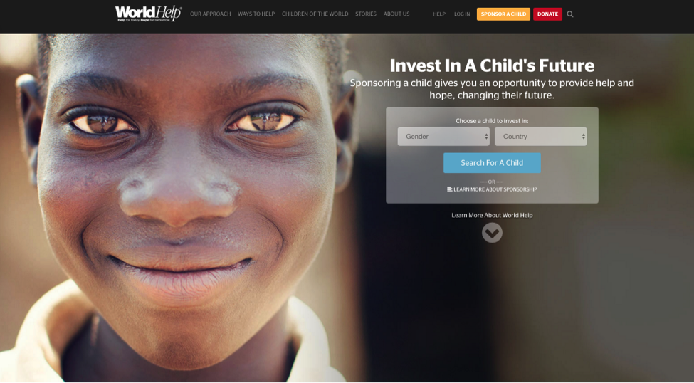 World Help cta website